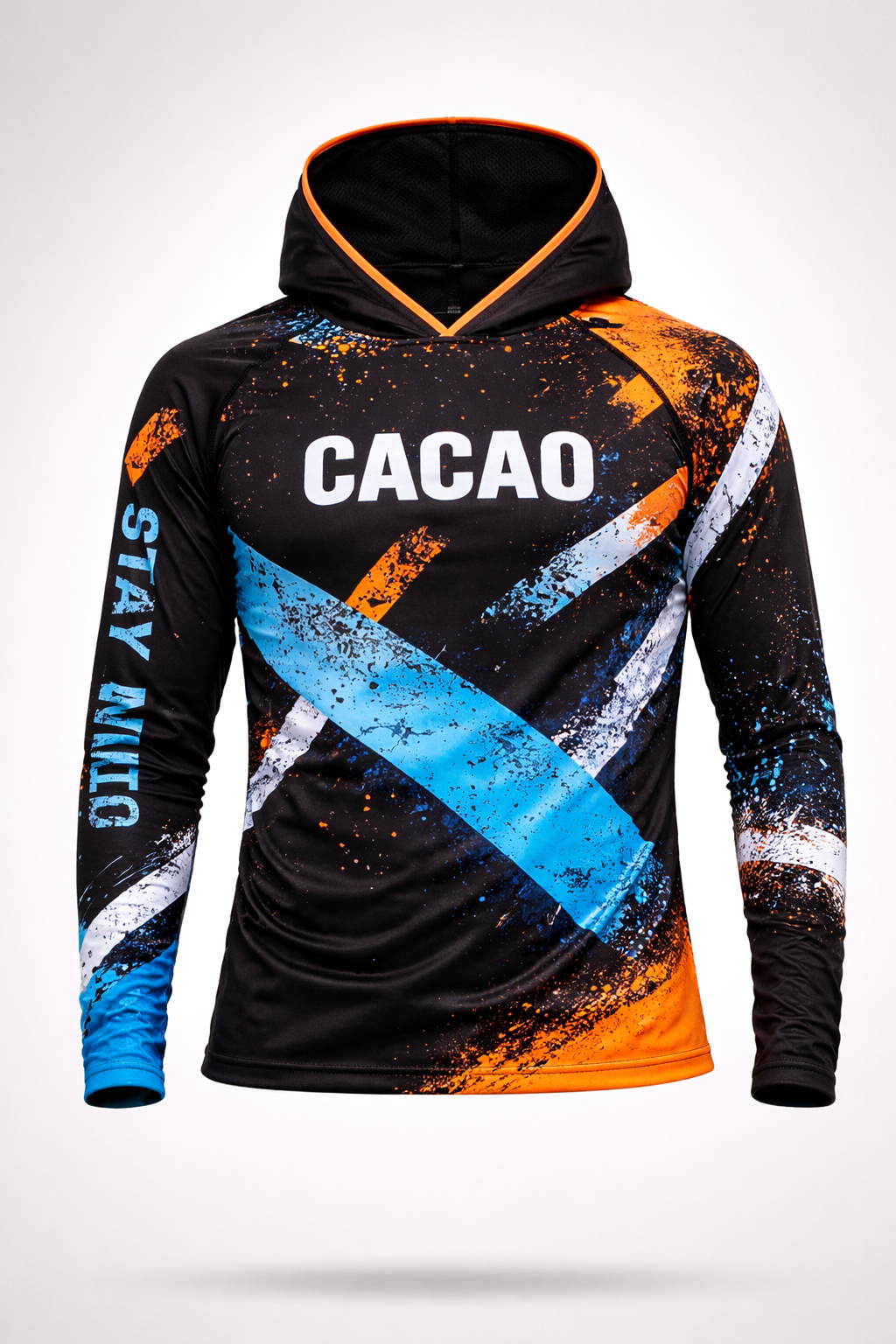 Blue Spirit rashguard masculino CACAO Beachwear™️ com proteção UV
