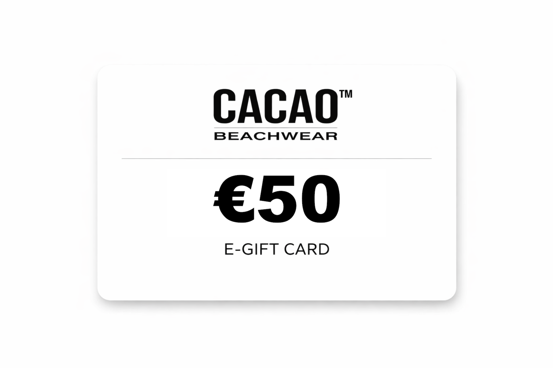 CACAO Beachwear™️ ВАУЧЕР ЗА ПОДАРЪК