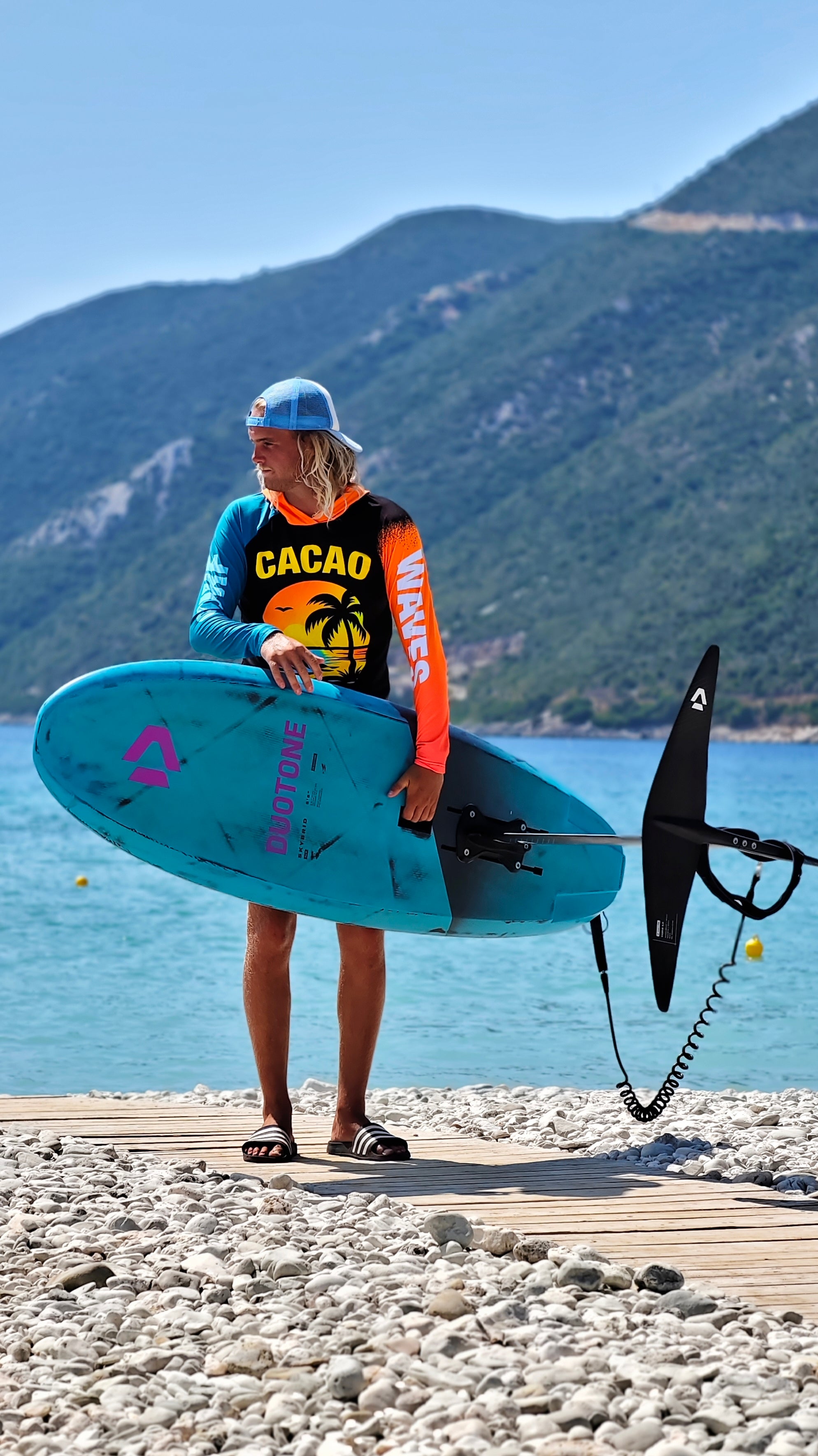 Мъжки рашгард Reef CACAO Beachwear™️ със UV защита