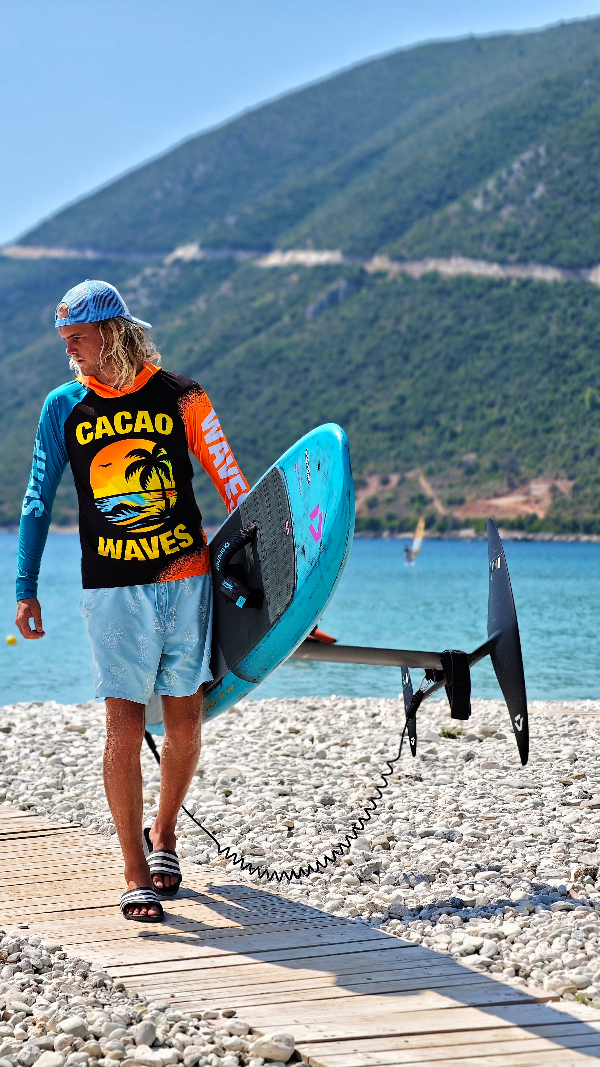 Мъжки рашгард Reef CACAO Beachwear™️ със UV защита