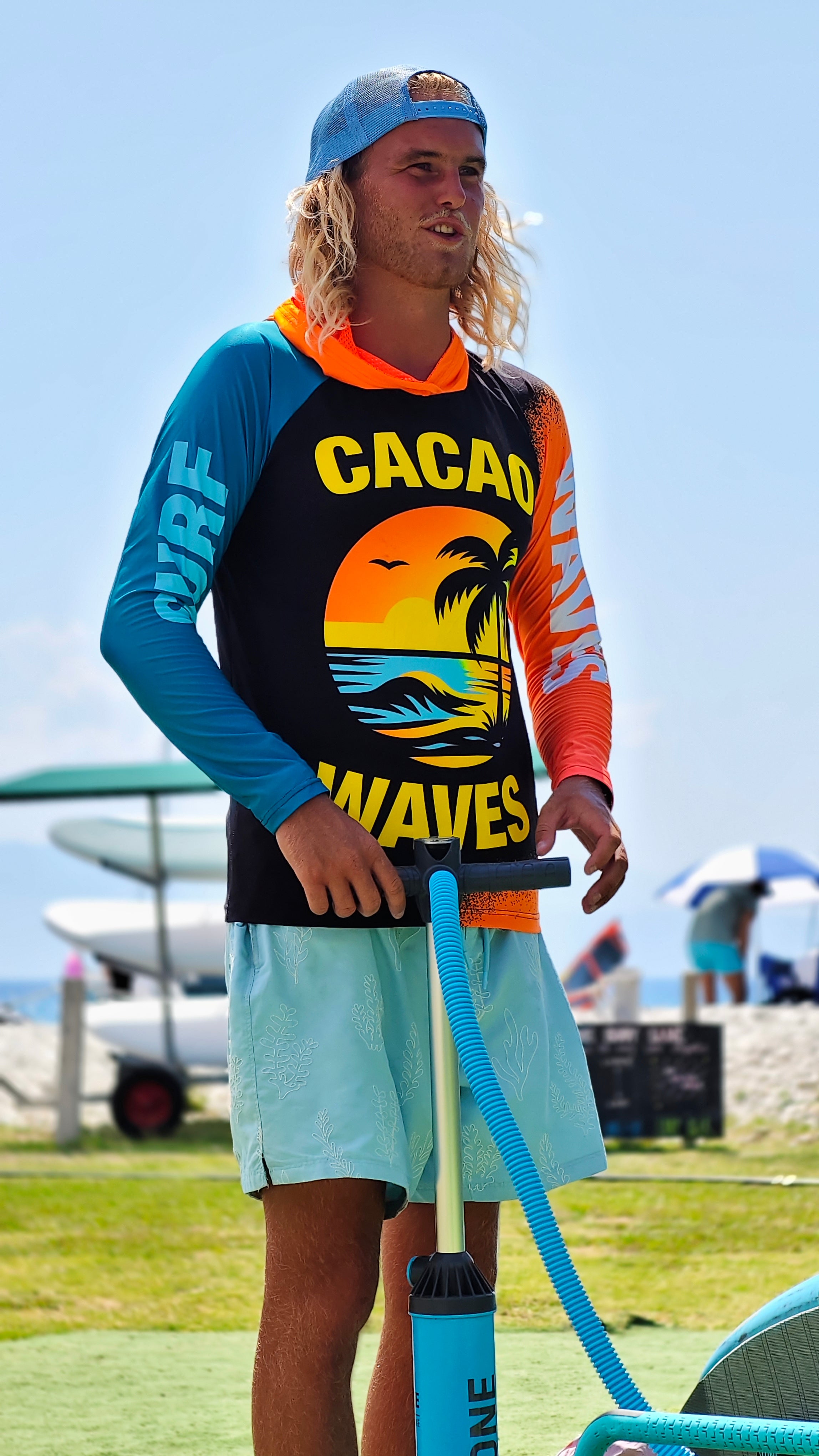 Rashguard da uomo Reef CACAO Beachwear™️ con protezione UV

