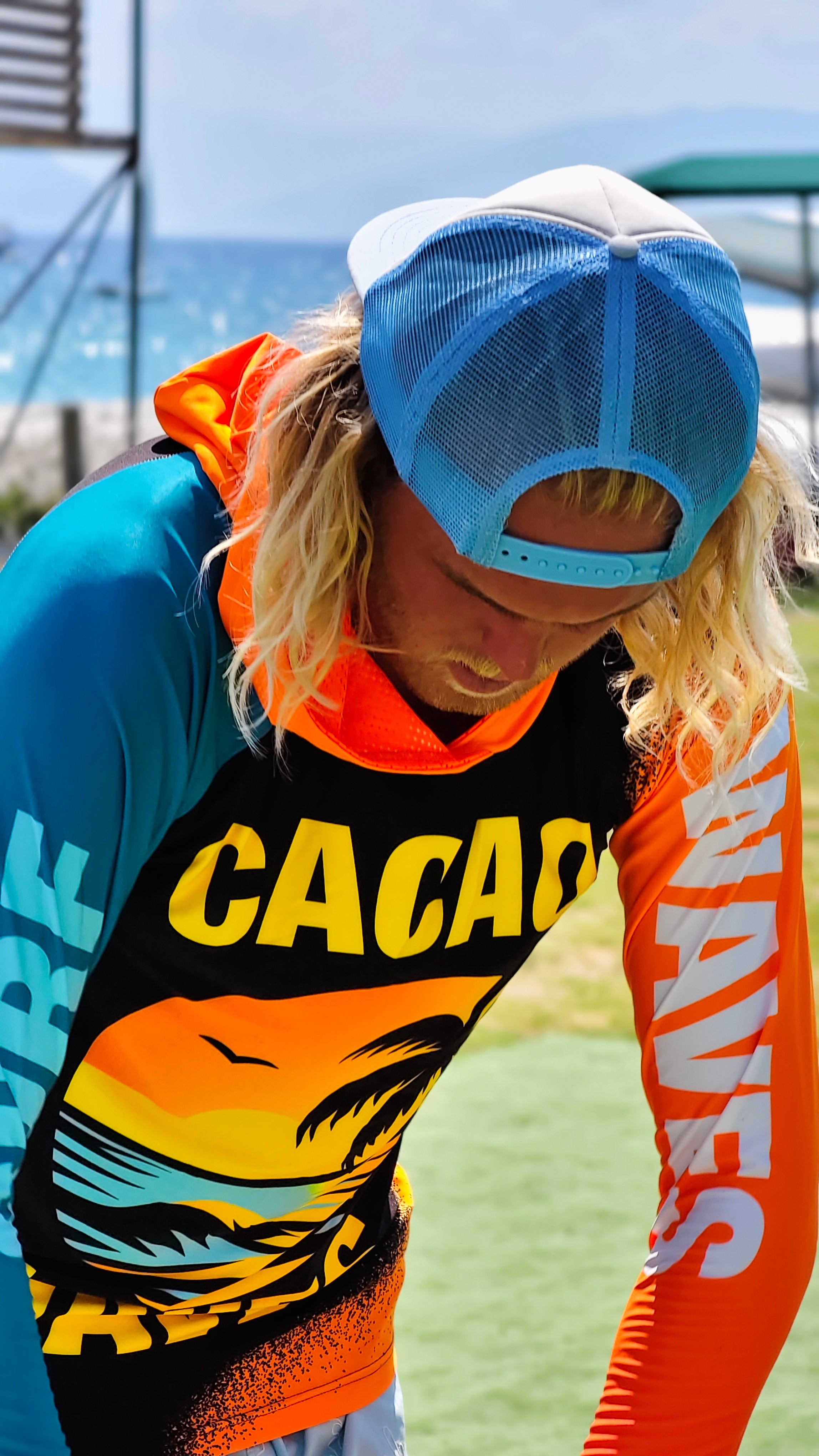 Мъжки рашгард Reef CACAO Beachwear™️ със UV защита