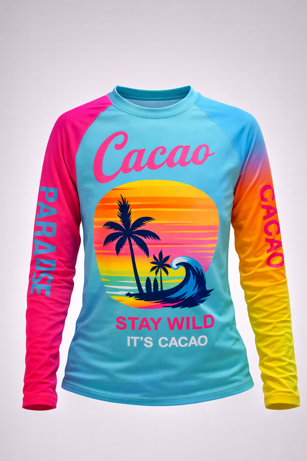 Camisola infantil de proteção UV Ocean Joy CACAO Beachwear™️
